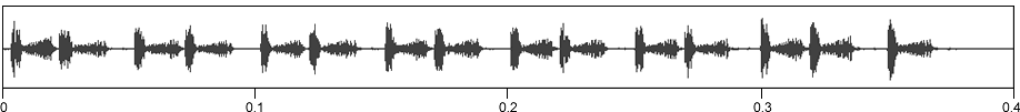 image of expanded waveform for Orchelimum carinatum