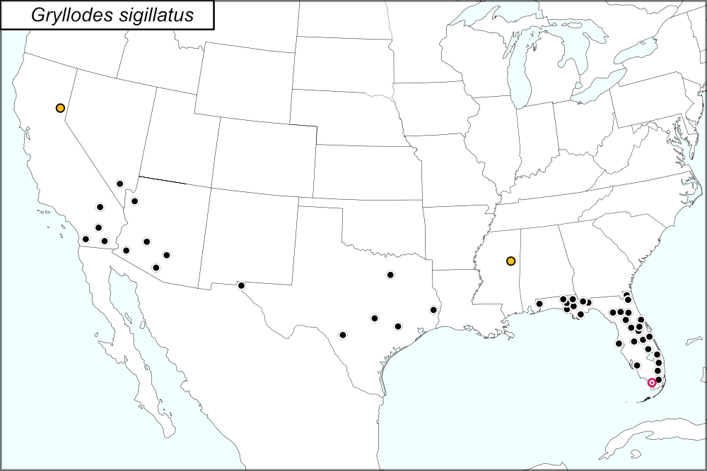 distribution map for 